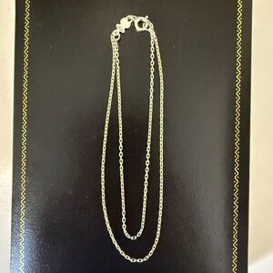 TOUS Sterling Silver 925 chain necklace 45 cm 18"
